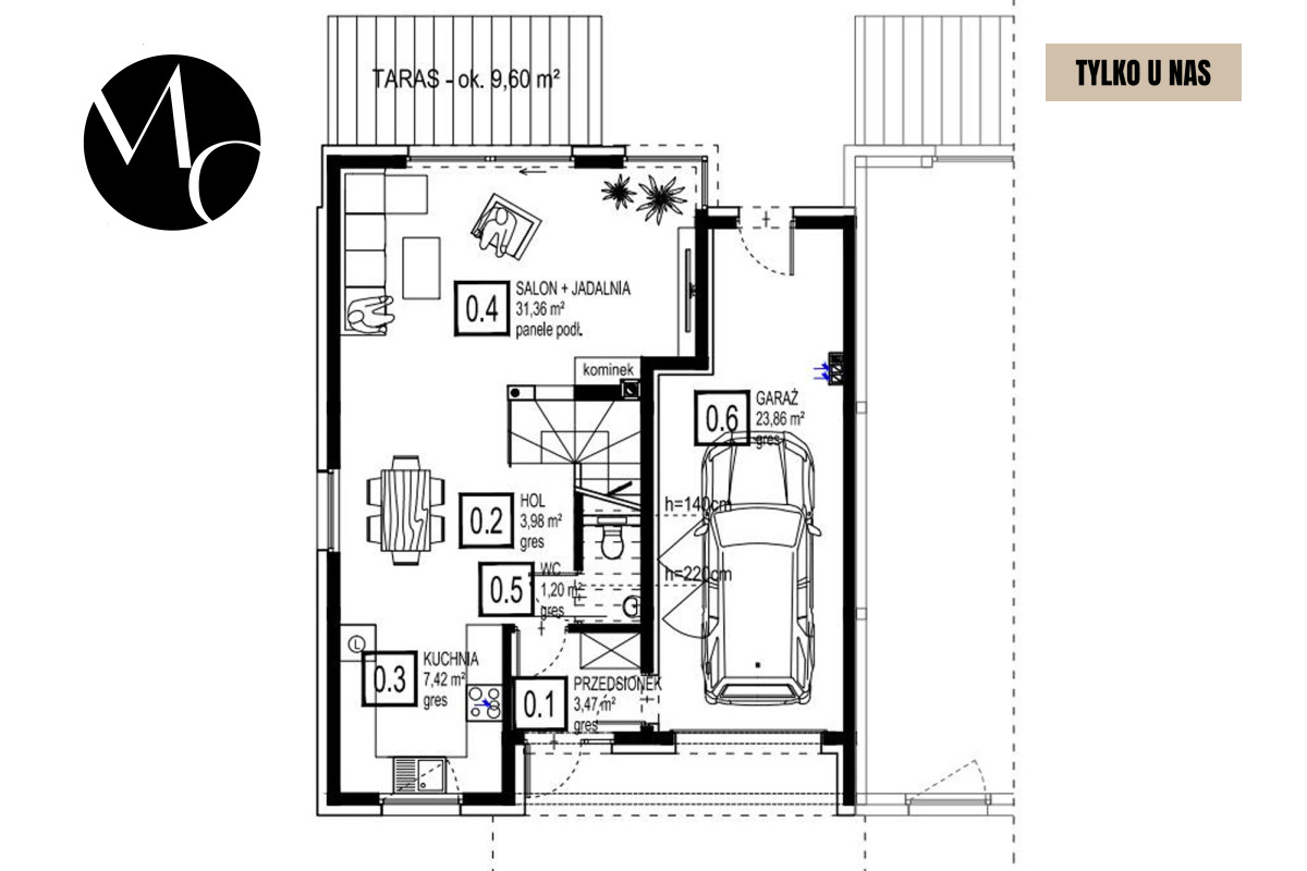 Dom na os. Modrym w Straszynie – ostatni dom!