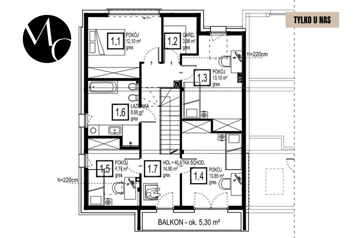 Dom na os. Modrym w Straszynie – ostatni dom!