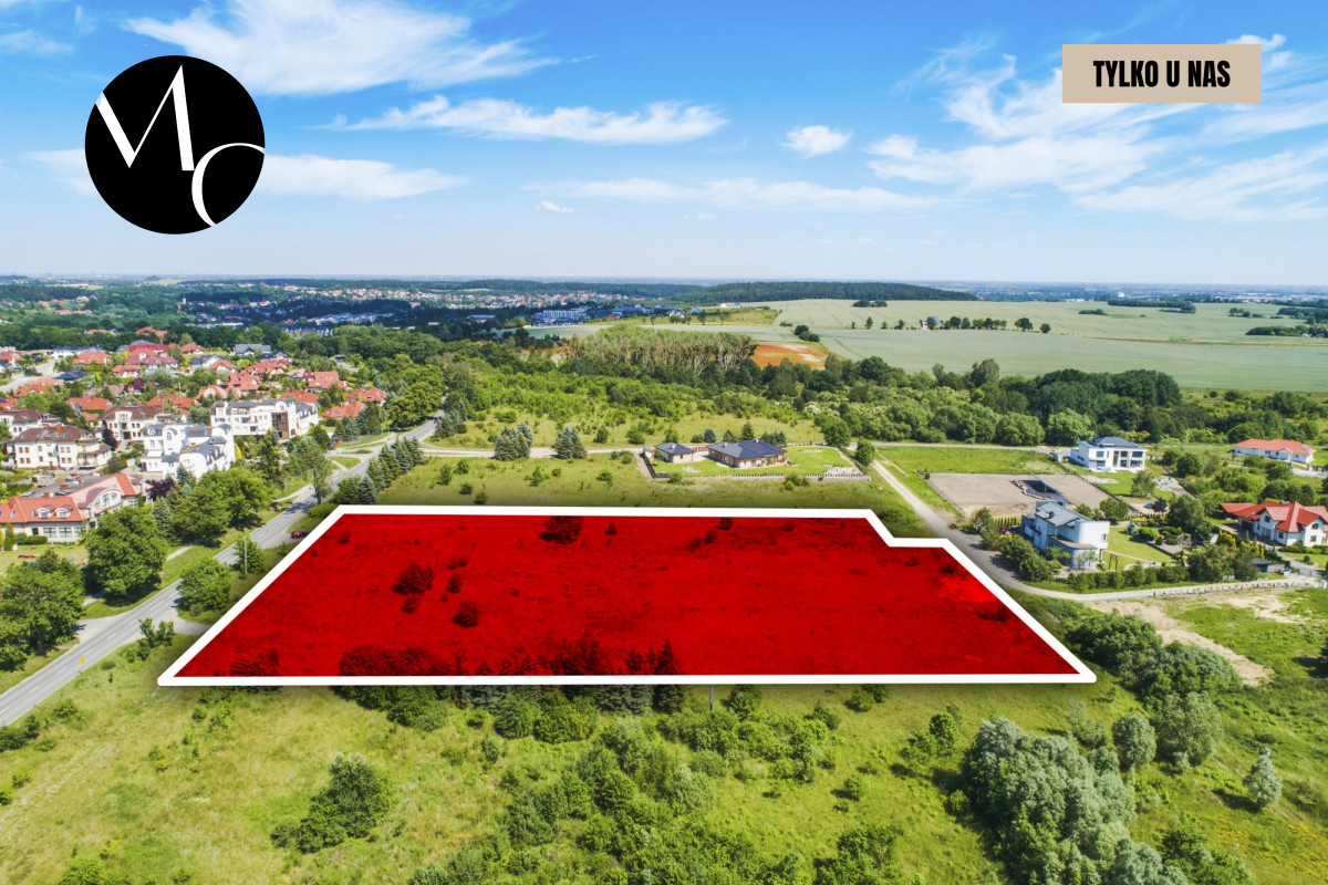 Działka na przeciwko os Modrego