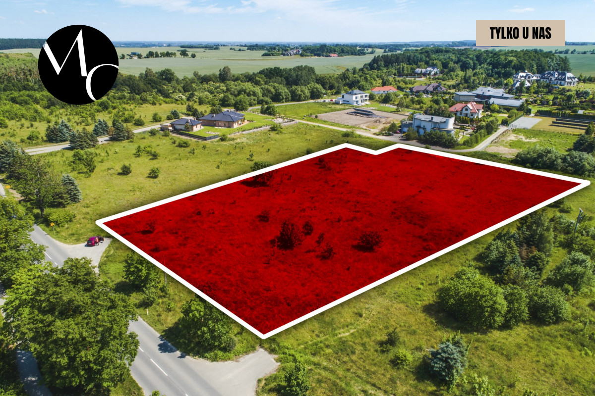 Działka na przeciwko os Modrego