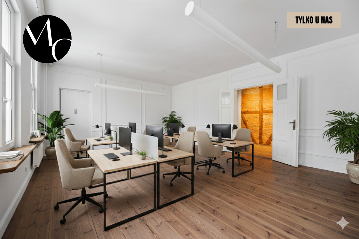 Unikatowe Biuro / Przestrzeń Kreatywna– 180 m²